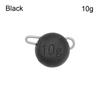 6 Color Durable Weights Hook Connector Fishing Tungsten Fall Sinker Line Sinkers