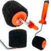 Solid Smoothing Roller, 80mm Handle 6201