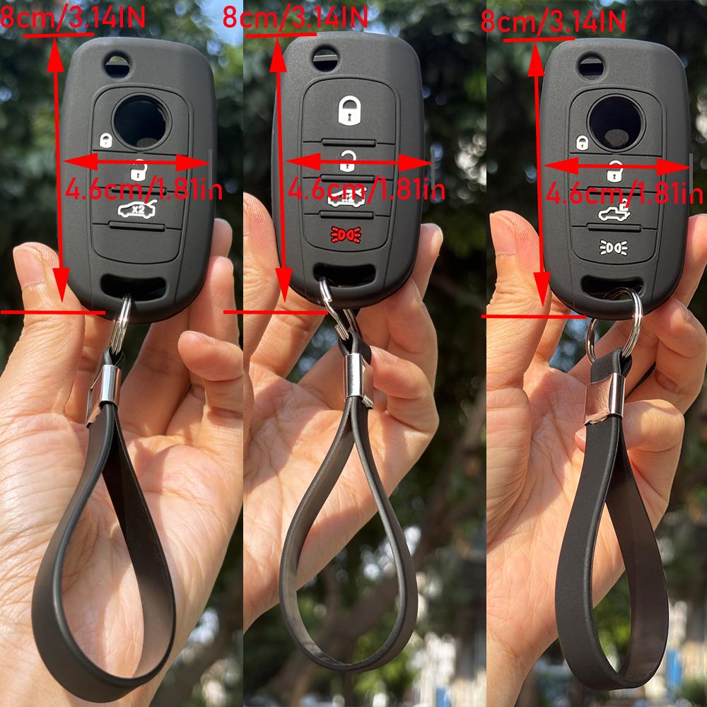 Silicone Car Key Case For Fiat Argo Cronos Toro Pulse Keychain Cover Key Shell Organizer For Fiat Cronos 500X