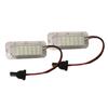 Automotive Accessories for MK2 MK3 Car License Plate Lights 12V License Plate Lamp Taillight Lamp Replacement