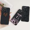 For Motorola Moto G17 Cute Flower Butterfly Cat Painted Case For Motorola MotoG17 G17 Power Black Silicone Soft Phone Cases