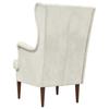 Cream Velvet Armchair