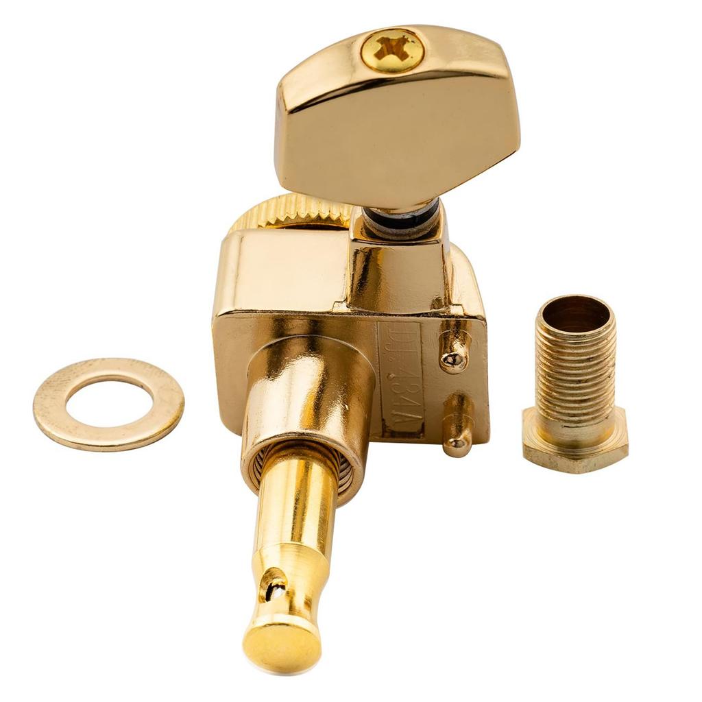 Musiclily Pro Locking Tuners for Electric Gold 6-Pin Strat/Telecaster Guitars,