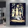Anime Posters Pokemon Umbreon Cartoon Character Picture HD Print Canvas Painting Home Children's Room Wall Decoration Gifts