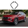 Auto Accessoires Geschikt voor Hyundai Tucson 2025 2024 2023 2022 Mistlicht Sierstrip Afdekking Voorste Mistlicht Wenkbrauw Spoiler (Koolstofvezelstijl) 2 STUKS ABS