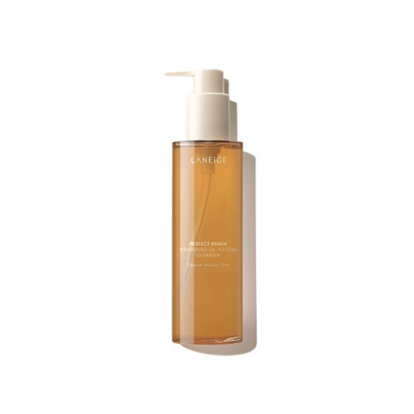 Laneige Perfect Renew Nourishing Oil to Foam Cleanser Deep Cleansing Hydrating Face Wash 200ml