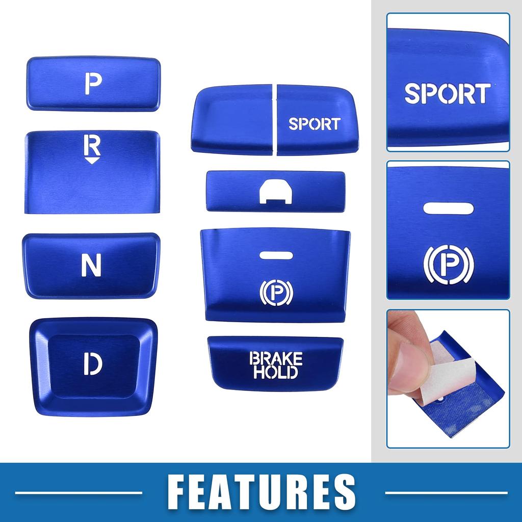 A ABSOPRO Panel spínače řazení Elektronická ruční brzda Kryt tlačítka Ozdobný rámeček pro Hon du