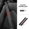 For Volkswagen VW Long Car Seat Belt Shoulder Pad Leather Pressure Relief Cushion Golf 4 5 6 7 GTI Tiguan Passat B5 B6 B7 CCNI9
