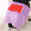 USB Electric Heated Throw Blanket with Hand Warmer Pocket Portable Safe Warming Up For Family Use Indoor Outdoor