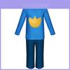 Dog Man Halloween Cosplay Kostuum Voor Kinderen Unisex Polyester Stof Met Leuk Design