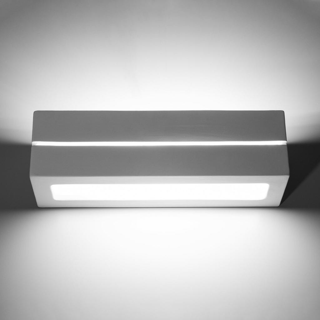 Kinkiet Vega 1 E27 Biały Sollux Sl.0231