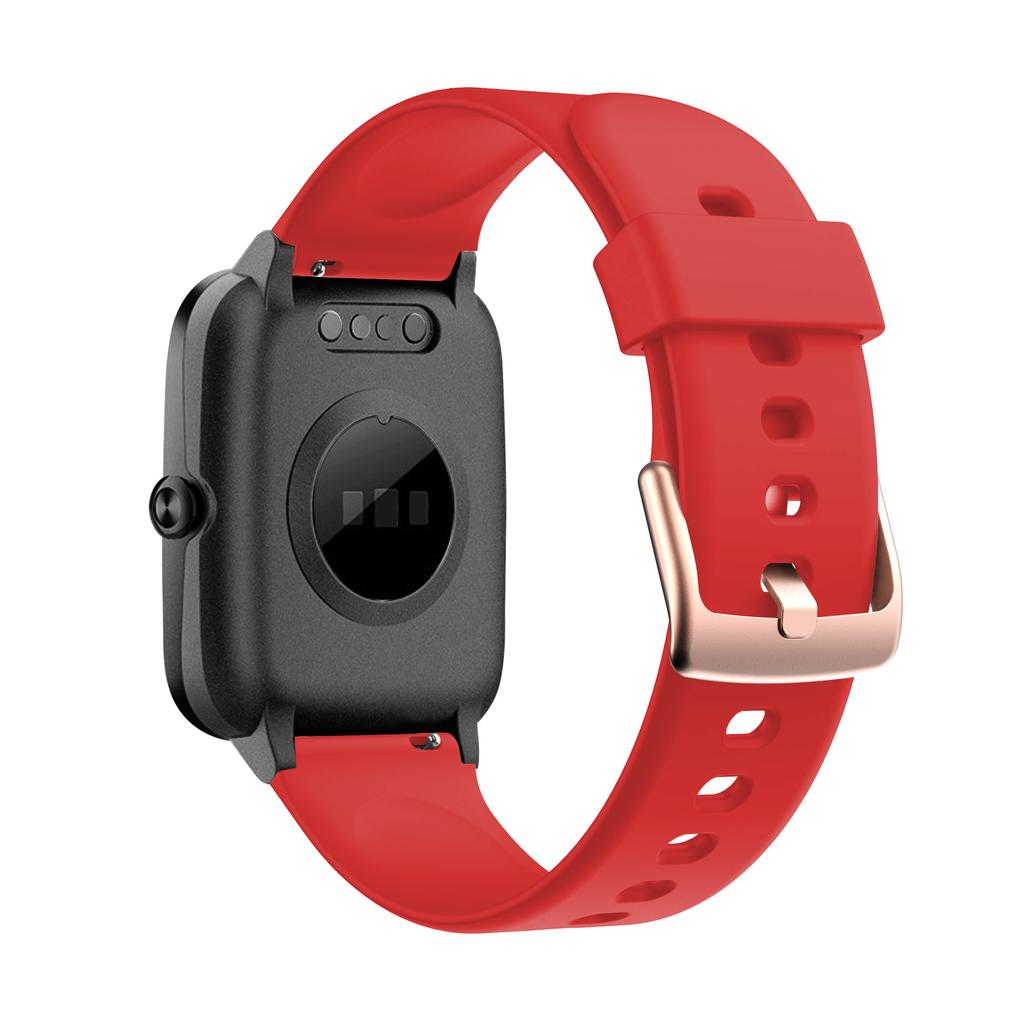 19mm Silicone Band for ID205L Watch Outdoor Lady Smart Accessories for Noise colorfit pulse Colorful Buckle for ID205U Sport Man
