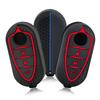 Custodia Copri Chiave in Silicone a 3 Pulsanti per Alfa Romeo Mito Giulietta Gto 159 Gta 4C Mito Portachiavi Remoto Flip Guscio Protettivo