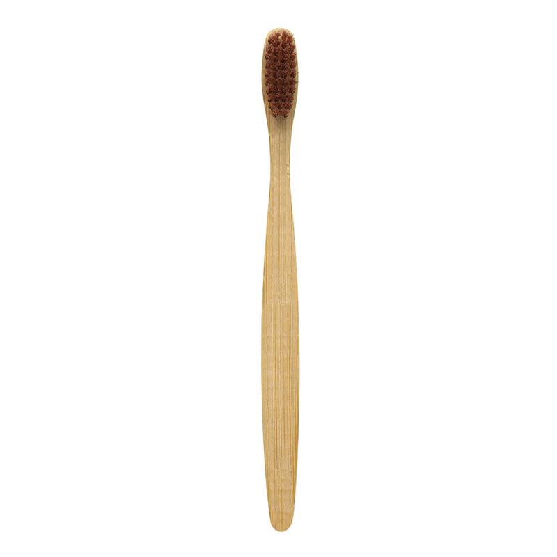 10Packs Pure Bamboo Natural Toothbrush Environmentally Friendly Eco Adult Medium