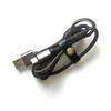 Faux Leather Earphone & Data Cable Organizer with Buckle