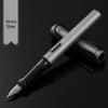 Refillable Ergonomic Fountain Pen for Students - Transparent Colored Plastic Design