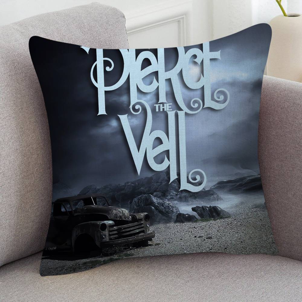 Rock Band Pierce The Veil Pillow Case Soft Double Sided Print Sofa Cushion Cover Throw Pillow Covers
