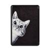 Etui graficzne Kindle Paperwhite 6/ Colorsoft/ Signature Edition - White Cat