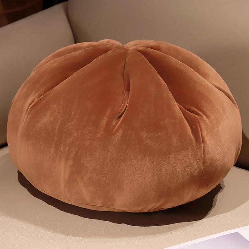 Creatief Stoombroodje Pluche Kussen Schattig Lui Bankkussen Kamerdecoratie Knuffels Kerst Verjaardagscadeau 45cm