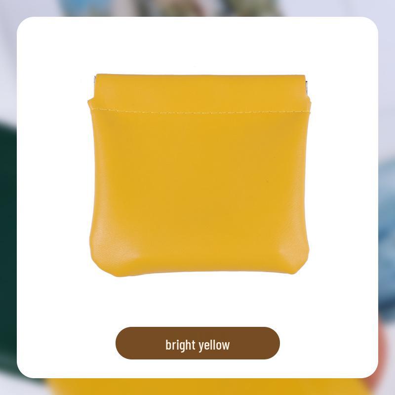 Waterproof PU Leather Makeup Bag with Automatic Snap Closure
