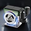 Solar Car Diffuser Rotating Air Purifier with Engine Design Scent Freshener