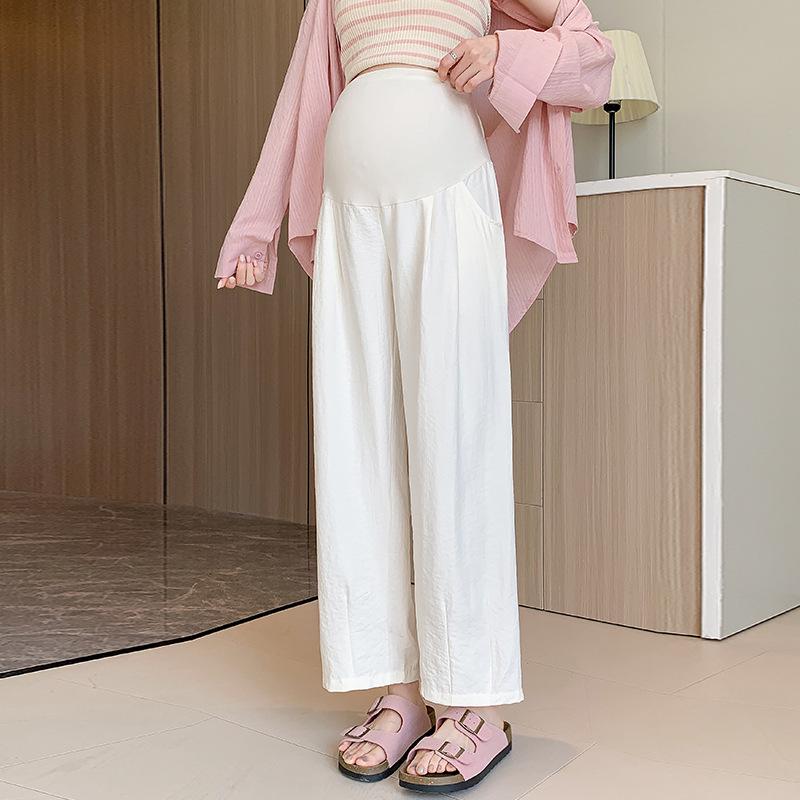 

Versatile Loose Wide-Leg Maternity Pants with Tummy Support 2XL