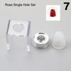 Diy Self-Made Handmade Handmade Craft Tool Lipstick Material Kit Small Sample Nozzle Empty Tube Silicone Aluminum Mold Lipstick