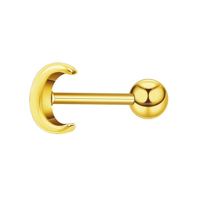 Floral Pave Diamond Mini Screw Stud Earrings 