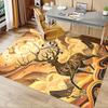 1pc. Abstract Deer Art Rug for Home Decor, Office Carpet, Outdoor Mat, Gift Idea