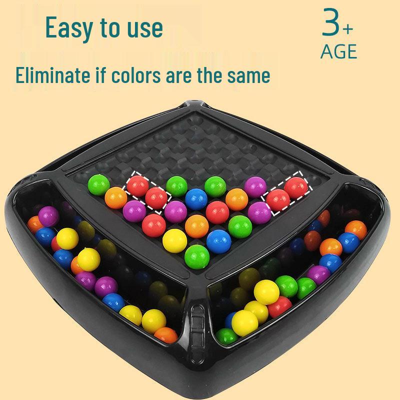 Regenbogen Logik Konzentrationsspiel: Pädagogisches Zuordnungsspiel für Eltern und Kinder