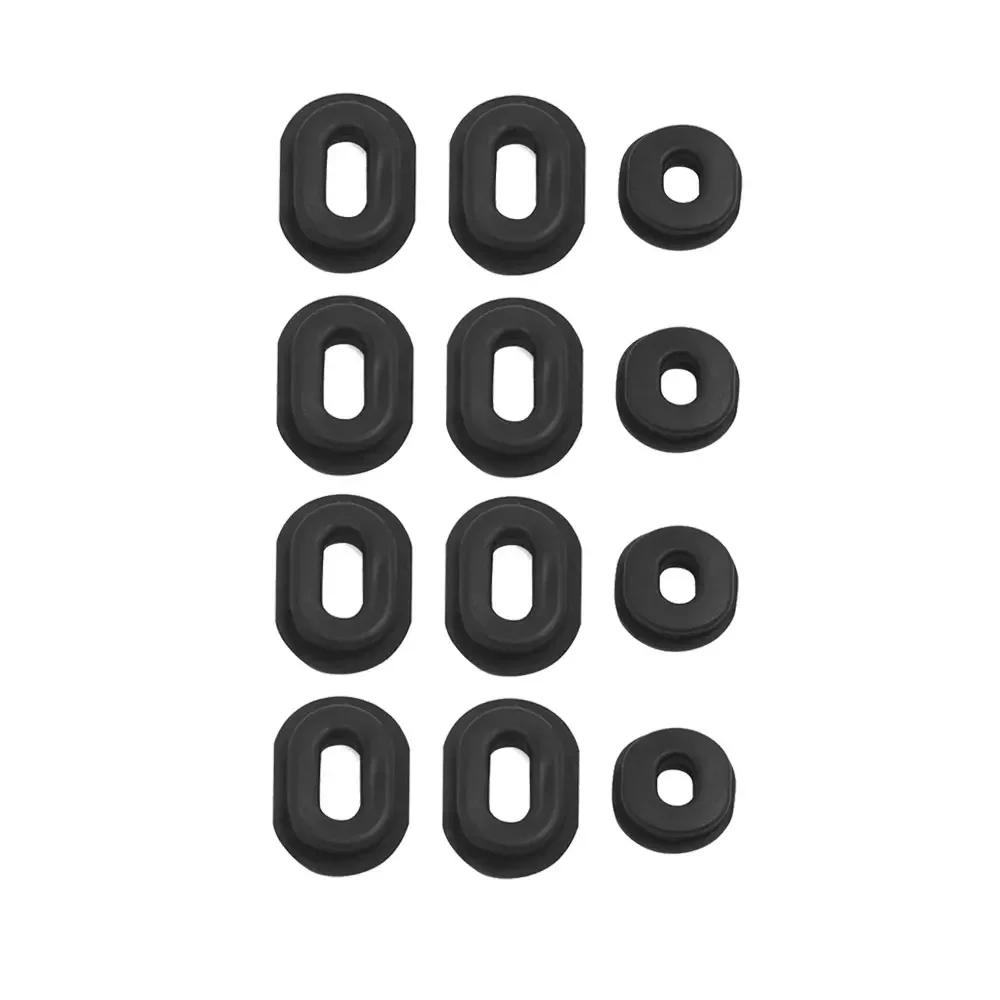 

Левая и правая крышки мотоцикла Резиновые крышки топливного бака Внешние аксессуары для мотоциклов Yamaha Suzuki Honda Kawasaki чёрный