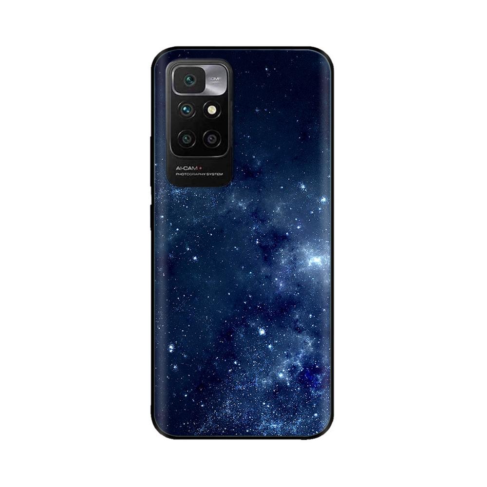 For Redmi10 Xiaomi Redmi 10 Case for Redmi 10 Prime Bumper 6.5 inch Soft TPU Silicone Cover For redmi10 Cases Marble Back Cover