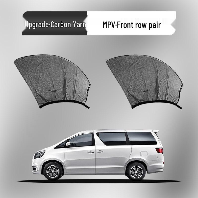 Car Sunshade and Mosquito Net for Sedan Windows and Doors
