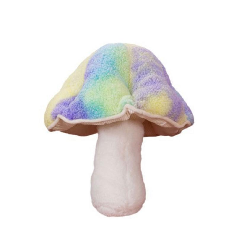 

Lovely Mushroom Plush Doll Simulation Plant Pillow Toy for Home Decor Sleeping Cushion Stuffed Soft Pillows Car Office