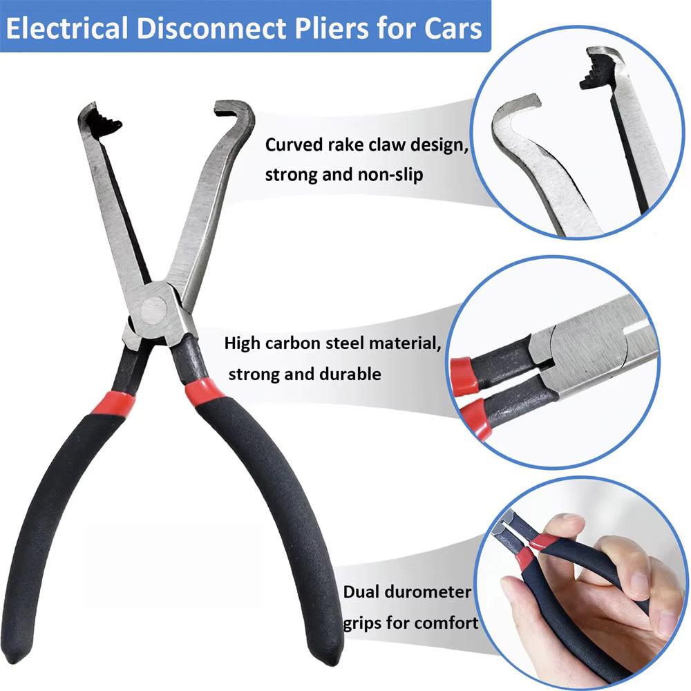 

Automotive Electrical Plug Connector Disconnect Tool Fuel Line Pliers Electrical Connector Pliers Electrical Disconnect Pliers