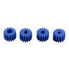 26pcs Plastic Spindle Worm Gear & Sleeve 2MM 2.3MM 3MM 3.17MM 4MM for Aircraft Car Model