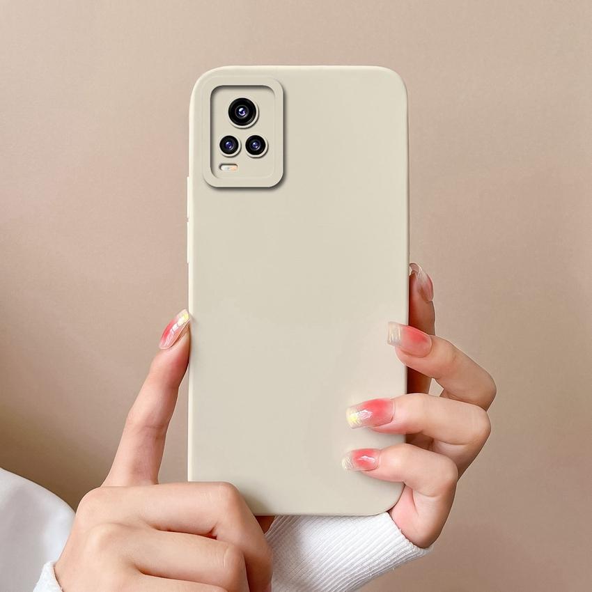 

Для Vivo V20 V21E V23E V25E V40 X90 Pro Y28 V15 Чехлы для телефонов Простой Однотонный Матовый Силиконовый Высококачественный Противоскользящий Корпус Для Чехлов для Мобильных Телефонов Vivo Vivo V19 (Indonesia)