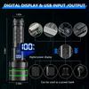 Super Bright Flashlight USB Rechargeable LED Long Range Tactical Torch Outdoor Waterproof Camping Fishing Lamp Use 26650 Battery
