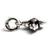 Tibetan Karma Zirconia Amulet Silver Pendant Pendant for Women and Men