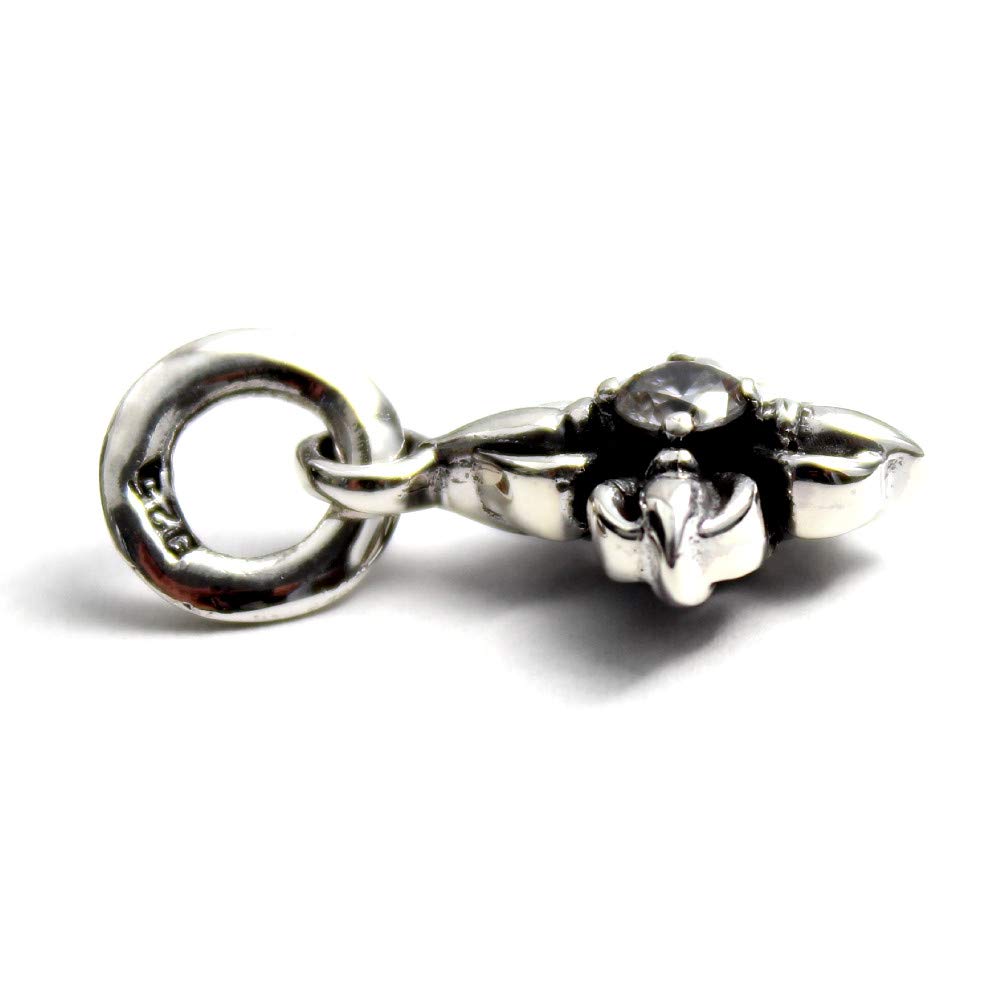 Tibetan Karma Zirconia Amulet Silver Pendant Pendant for Women and Men
