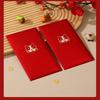 6Pcs Happy Birthday Red Envelope Hot Stamping Creative Red Pocket Red Pocket For Lucky Money Birthday Wedding Red Gift Envelopes