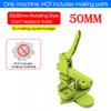 50MM Square Pin Button Maker Machine Fridge Magnets / Badge Press Rotating Machine 50x50mm Badge Materials for DIY Making