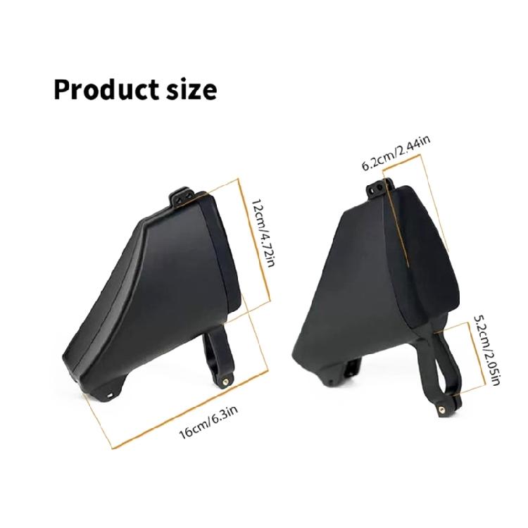 Hard Shell Bicycles Saddles Mount Bag Seats Bag Watertight Bicycles Saddles Bag for Bikes Rear Rack Bicycles Saddles Bag