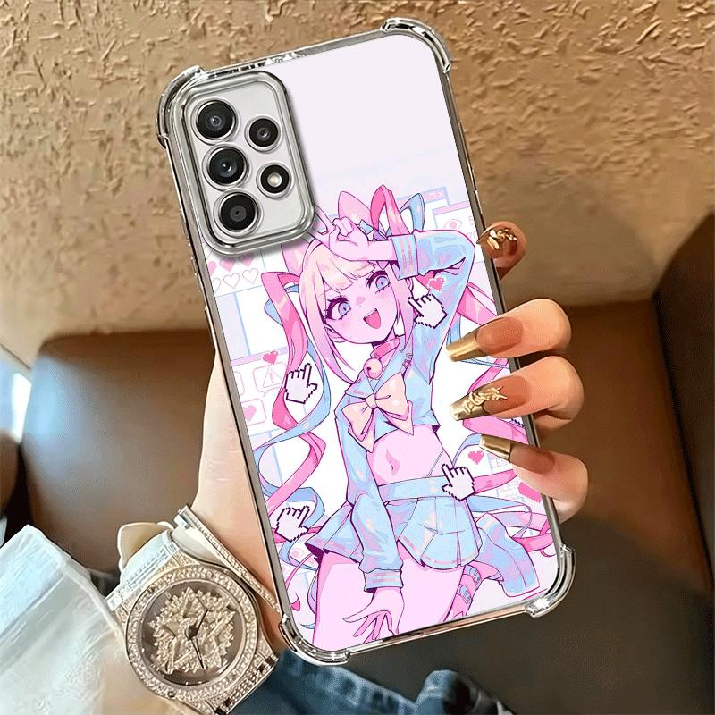 Needy Girl Streamer Overload Soft Phone Case For Samsung A17 A27 A07 A37 A57 A16 A56 A15 A55 A14 A54 A13 A53 A26 A36 A25 A35 A24