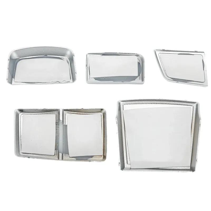 5x Handbrake Gear Shift Panel Side Switch P Button Covers For BMW 5 6 7 Series F10 GT F07 F06 F12 F13 For BMW X3 F25 X4/F26