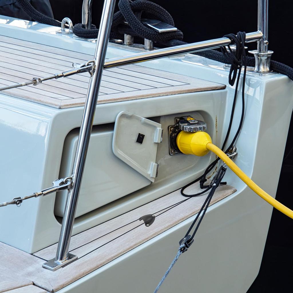 PATIKIL 2-29/32" Nylon Marine Wire Cable Vent Cover for Boat Yacht, 2 Plastic Clamshell Vent Caps with Mounting Screws, Black