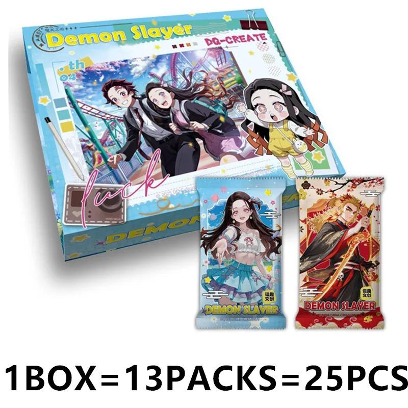 Offiziell Kimetsu no Yaiba Band 7 Tanjiro Nezuko TCG Sammelkarten Booster Box Echtes Anime Sammlerstück Fans Geschenke