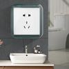 Wall Switch Cover Box Self-Adhesive Wall Mounted Waterproof Clear Wall Light Socket Doorbell Cover Guard Bathroom Accessories