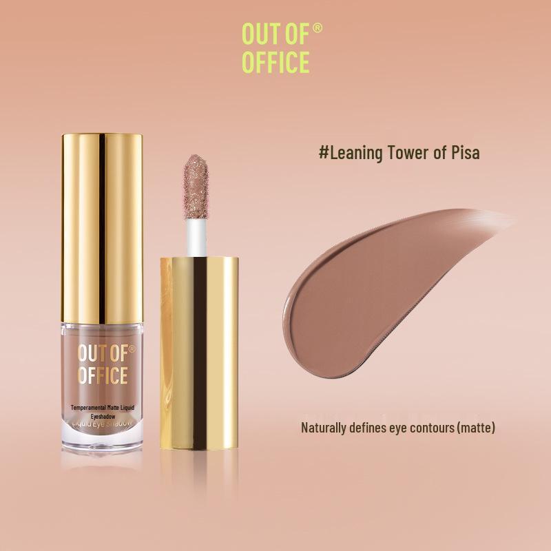 OUTOFOFFICE Temperament Mist Versatile Liquid Eyeshadow - Fine Shimmer, Matte, Glitter, Portable for Daily Use