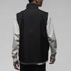 Jordan Stand Collar Zippered Utility Vest With Multiple Pockets Men Vest Black FD4800-010